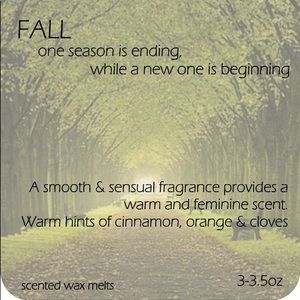 Handmade Soy FALL Wax melts tarts